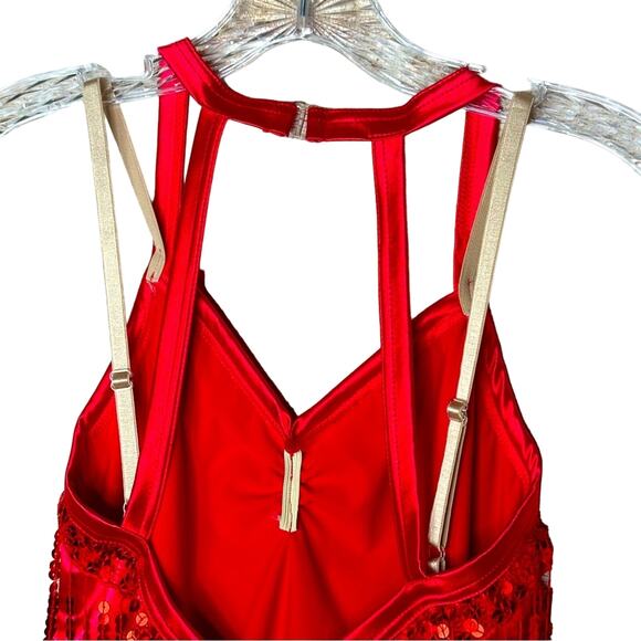 Weissman Dance / Halloween / Costume Flapper Roaring Twenties - RED - Picture 12 of 14